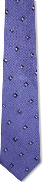 Purple Diamonds Tie