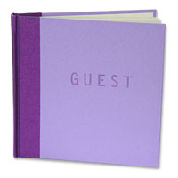 purple guestbook