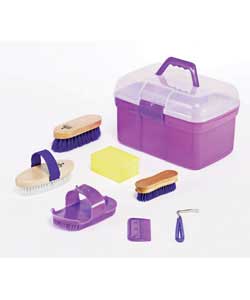 Unbranded Purple Track Box and Accessories