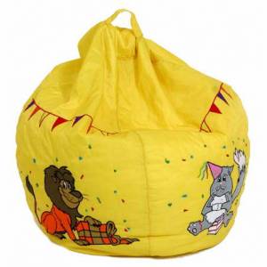 Unbranded Purrfect Cats bean bag - yellow party