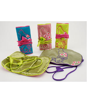 Unbranded Pussy Cat Jewellery Roll