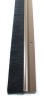 PVC brush seal draught excluder for fitting to the bottom of doors. Suitable for doors up to 914mm w
