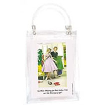 Unbranded PVC Hand Bag - You mean shopping