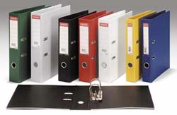 PVC Lever Arch File Foolscap Red