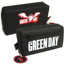 Unbranded PVC Pencil Case - Green Day
