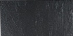 Unbranded QRock Black Wall and Floor Tile (30x60cm)