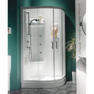Unbranded Quadrant Hydro Shower Enclosure 1000mm x 1000mm