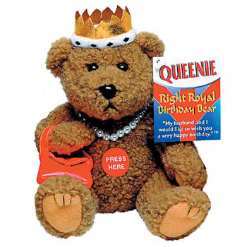 Queenie Right Royal Birthday Bear