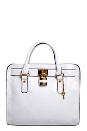 Unbranded Quentinne Contrast and Padlock Detail Bag