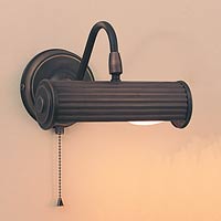 Quest Small Picture Light Antique Brass