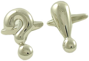 Unbranded Question Mark Cufflinks