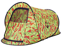 Unbranded QuickPitch Tent (Three Person - Leaf Green / Slate)