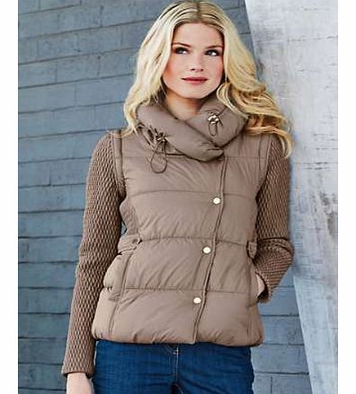 Unbranded Quilted Jacket With Detachable Sleeves