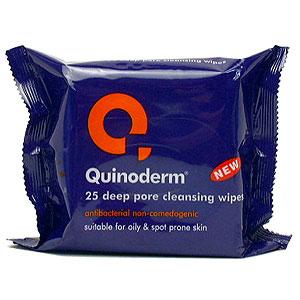 Unbranded Quinoderm Deep Pore Cleansing Wipes Triple Pack