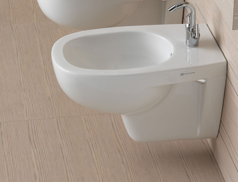 Unbranded Quinta Wall Hung One Tap Hole Bidet