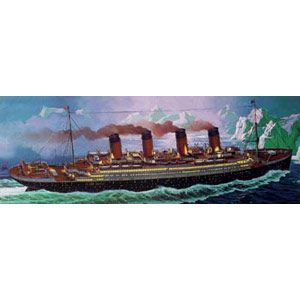 R.M.S. Titanic from German Specialists Revell. On April 10th 1912 R.M.S. Titanic with 2200 passenger