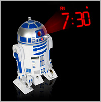 R2-D2 Projection Alarm Clock