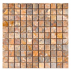 Unbranded R5 Lemon Marble Mosaic Polished 24x24