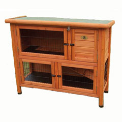 Unbranded Rabbit Shack Hutch And Under-Run 38
