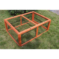 Unbranded Rabbit Shack Rectangular Run 48