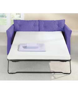Rachel Lilac Metal Action Sofabed