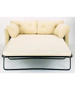 Rachel Metal Action Sofabed - Beige