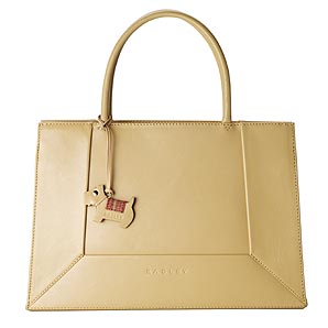 A practical, stylish soft leather bag with double