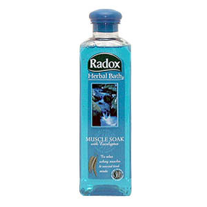 Immerse yourself deep in a Radox Herbal Bath and l