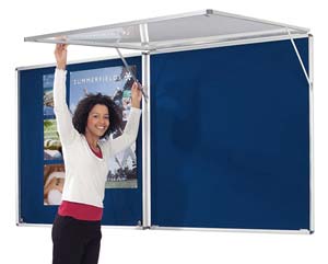 Unbranded RAF tamper proof noticeboard