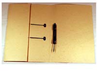 Unbranded Railex PL5 P1 ivory foolscap Polifile with 45mm