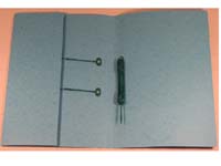 Unbranded Railex PL5 P2 turquoise foolscap Polifile with