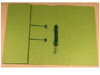 Unbranded Railex PL5 P3 emerald foolscap Polifile with