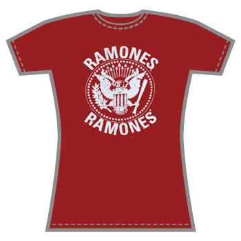 Ramones - Distressed Studded T-Shirt