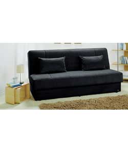 This Ramsay 3 seater clic-clac sofabed has a sprung back and seat with foam fibre filling for optimu