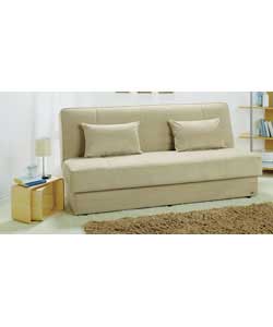 This Ramsay 3 seater clic-clac sofabed has a sprung back and seat with foam fibre filling for optimu