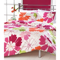 Unbranded Rania Pink Quilt Cover Set King Size