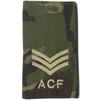 Unbranded Rank Slide - ACF Sergeant (Army Cadet Force)