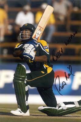 Rashid Latif is lightning with the gloves. He has taken 119 catches and 11 stumping in his carer. Hi