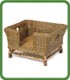Rattan Dog Bed Small