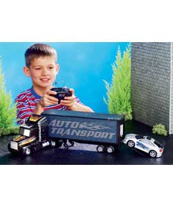 Unbranded RC Car Carrier With Toyota Celica