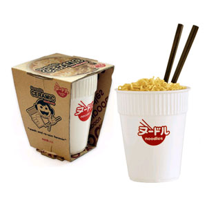 Unbranded Re-Usable Ceramic Noodle Cup