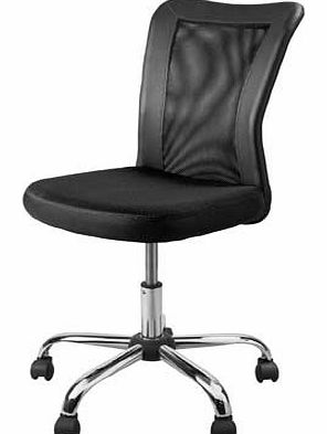 Unbranded Reade Gas Lift Mesh Office Chair - Black