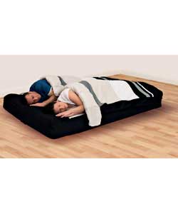 Deluxe extra height mattress with built in sheet and sleeping bag. Ideal for travelling in comfort o