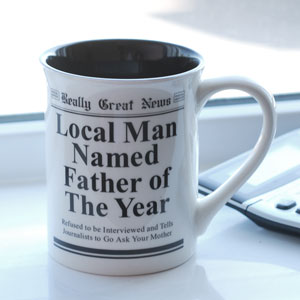 Unbranded Really Great News Father of The Year Mug