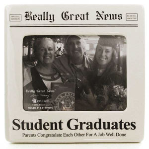Unbranded Really Great News Student Graduates Photo Frame