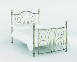 Rebecca 4ft 6 Double Metal Bedstead
