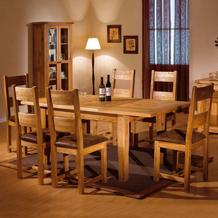 Unbranded Reclaimed Oak Dining Set