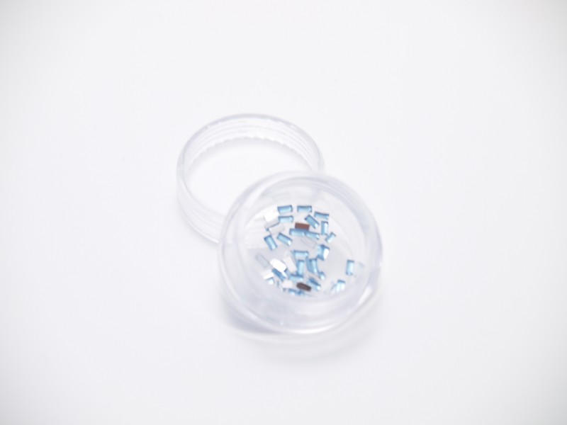 Unbranded Rectangle Crystals Light Blue