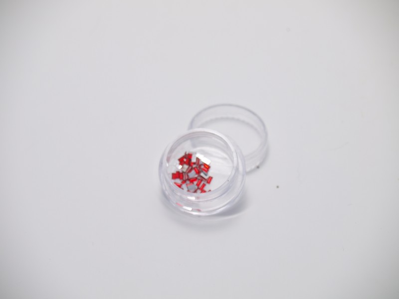 Unbranded Rectangle Crystals Red