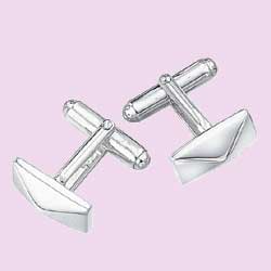 Rectangle Pyramid Cufflinks